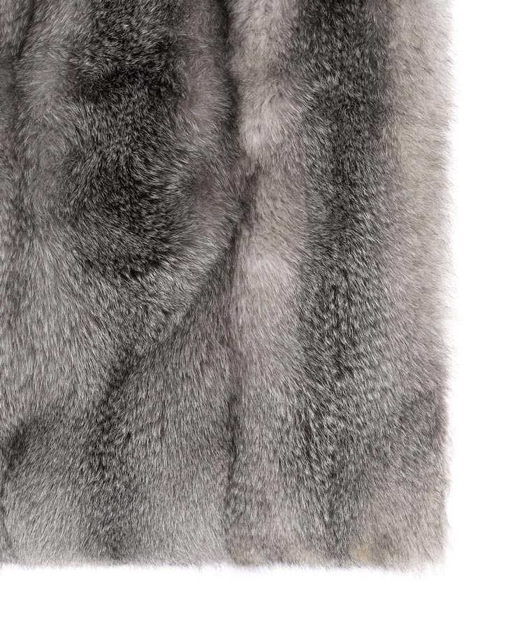 Fox fur throw- pologeorgis