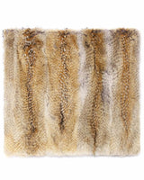 Fur Throw in Camel Color - Pologeorgis