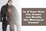 Are Fur Coats Really the Warmest on The Market?