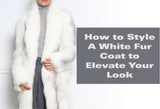How to Style A White Fur Coat to Elevate Your Look