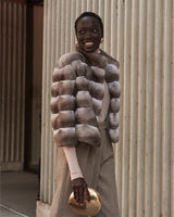 CHINCHILLA FUR JACKETS
