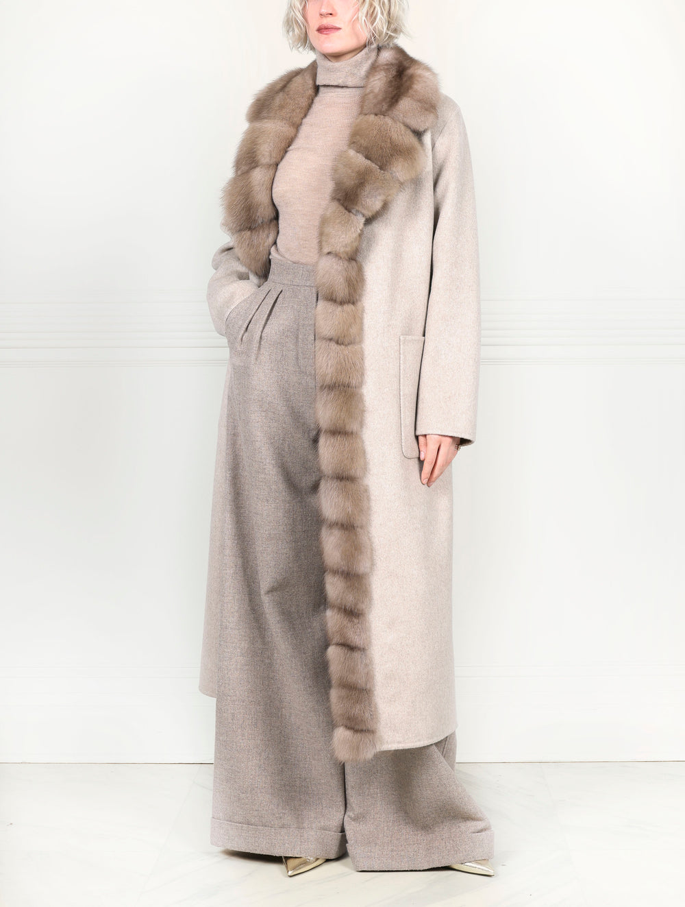 The Lizette Cashmere Coat
