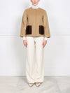 The Charlotte Wool/Cashmere and Mink Fur Jacket