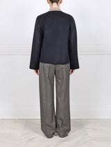 The Charlotte Wool/Cashmere and Mink Fur Jacket