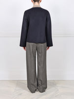 The Charlotte Wool/Cashmere and Mink Fur Jacket