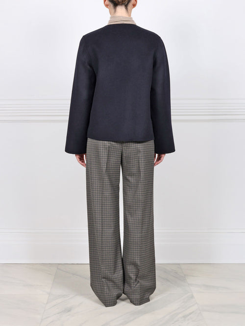The Charlotte Wool/Cashmere and Mink Fur Jacket