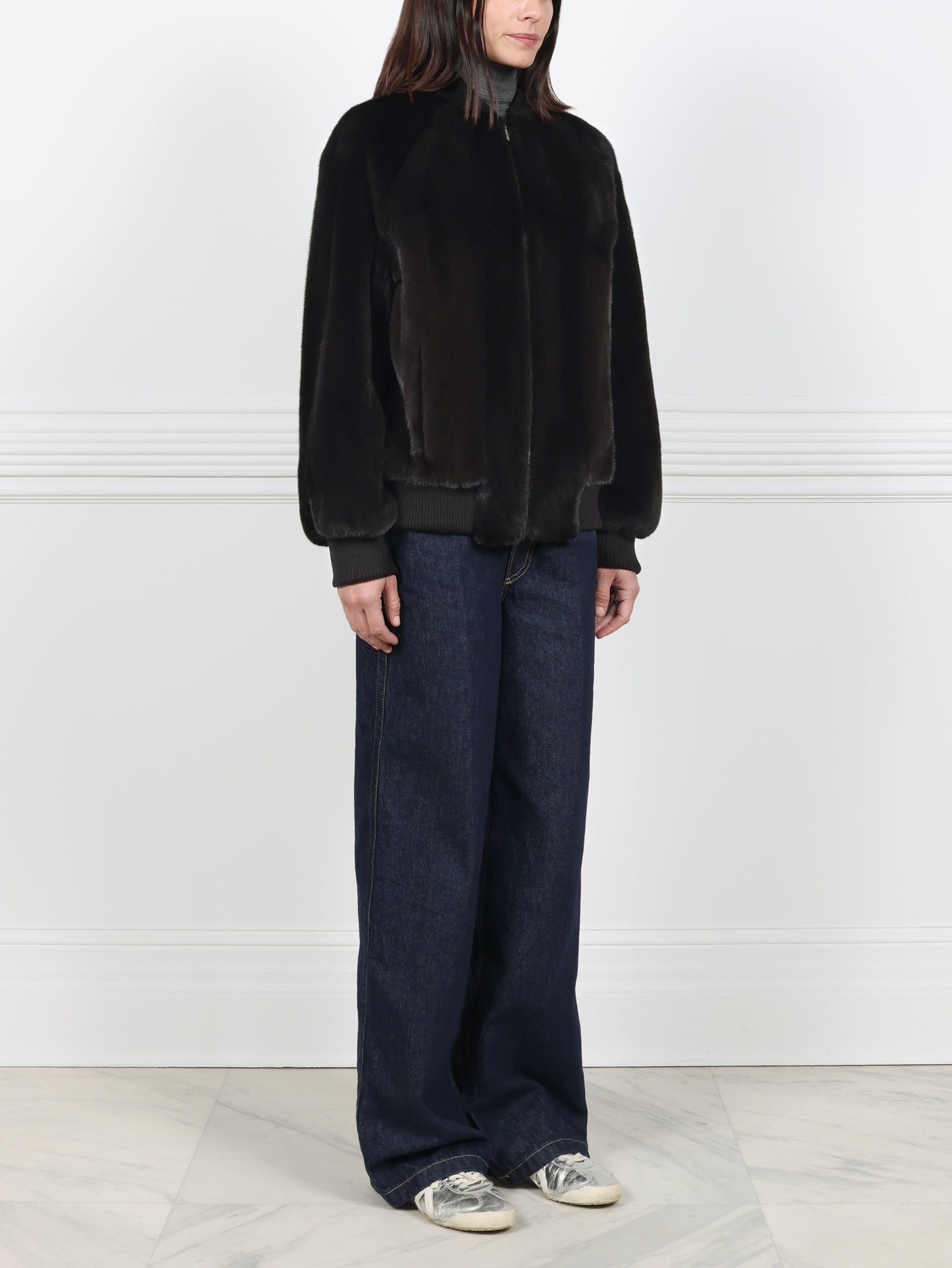 The Willard Mink Bomber Jacket