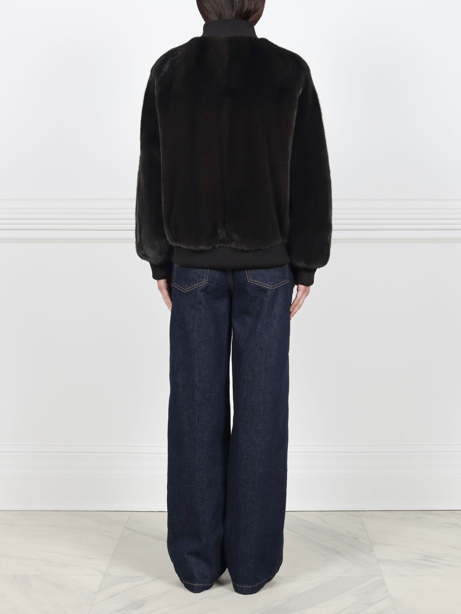 The Willard Mink Bomber Jacket