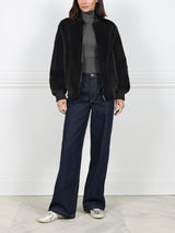 The Willard Mink Bomber Jacket