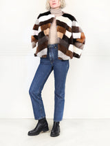 The Mosaic Mink Upcycled Jacket