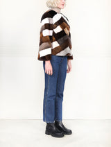 The Mosaic Mink Upcycled Jacket