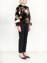 The Mosaic Mink Upcycled Jacket