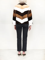The Mosaic Mink Upcycled Jacket