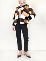 The Mosaic Mink Upcycled Jacket