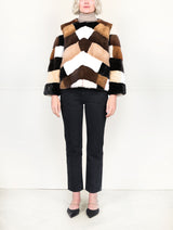 The Mosaic Mink Upcycled Jacket