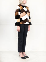 The Mosaic Mink Upcycled Jacket