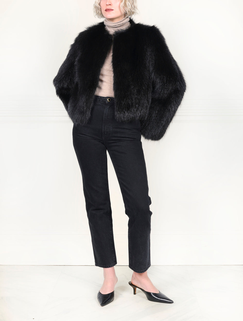 The Adriana Raccoon Fur Jacket