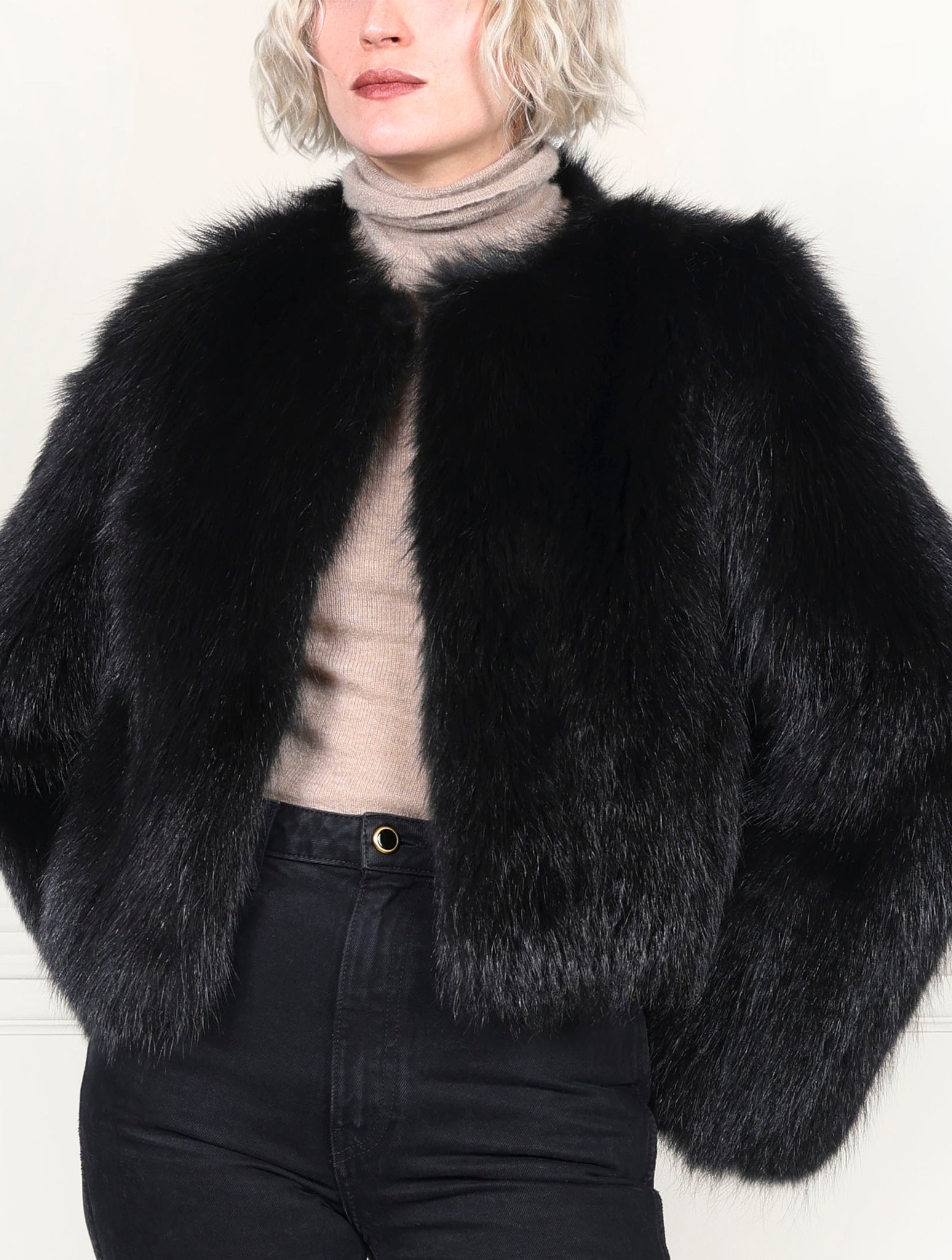 The Adriana Raccoon Fur Jacket