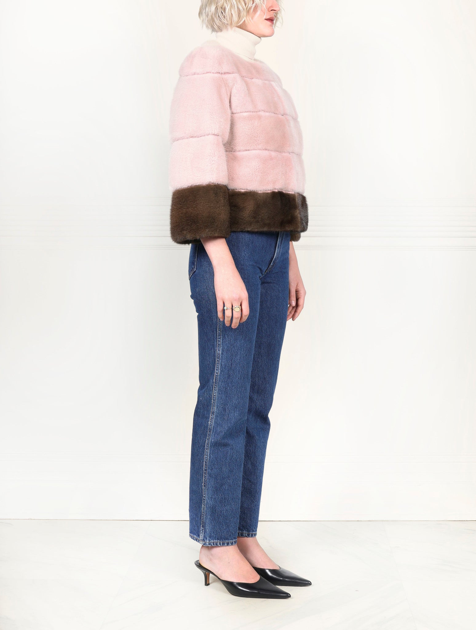 The Rose Mink Jacket