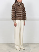 The Gemma Sable Fur Jacket