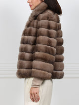 The Gemma Sable Fur Jacket