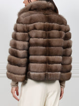 The Gemma Sable Fur Jacket