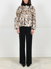 The Winifred Upcycled Fur Jacket