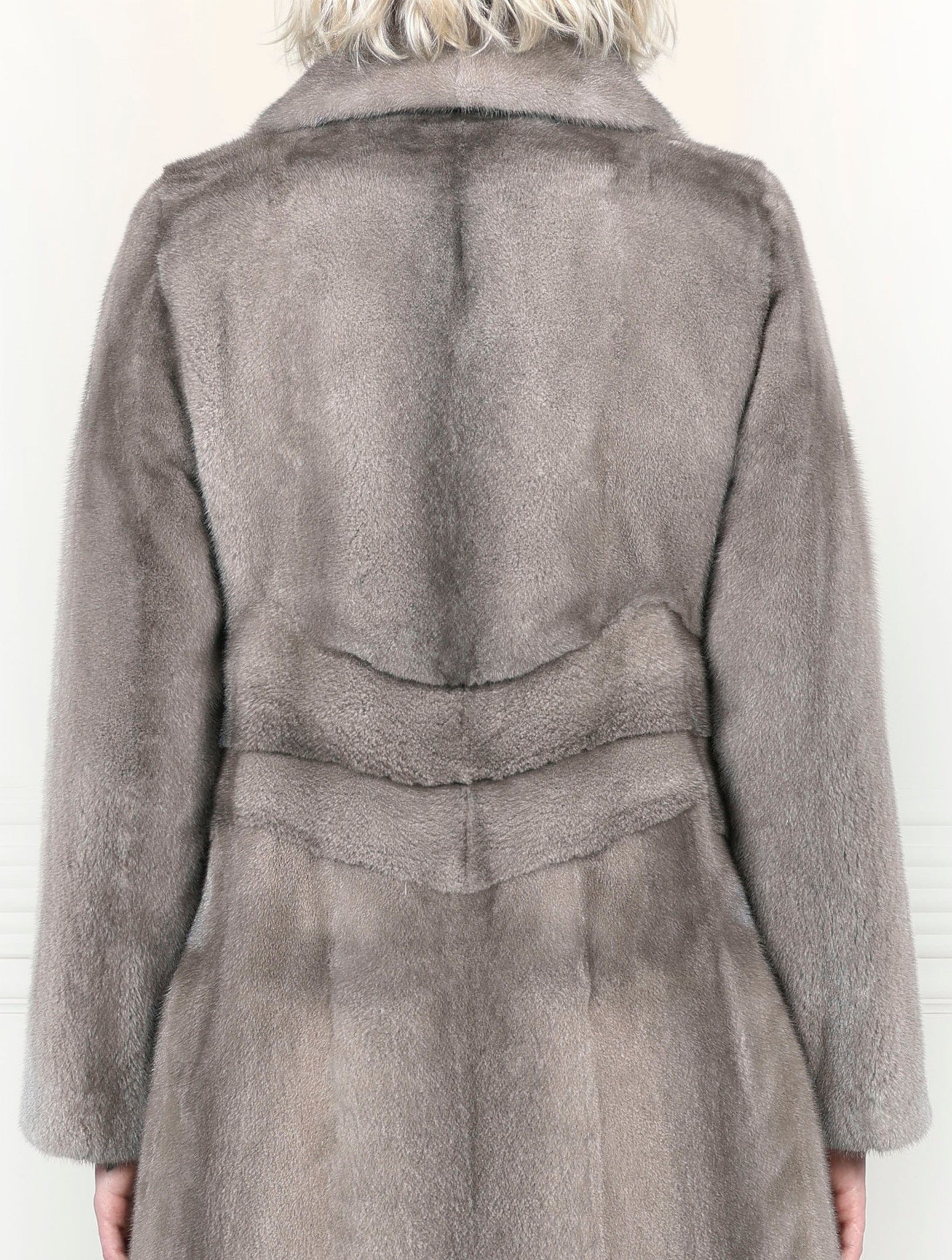The Chevron Mink Coat