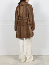 The Chevron Mink Coat