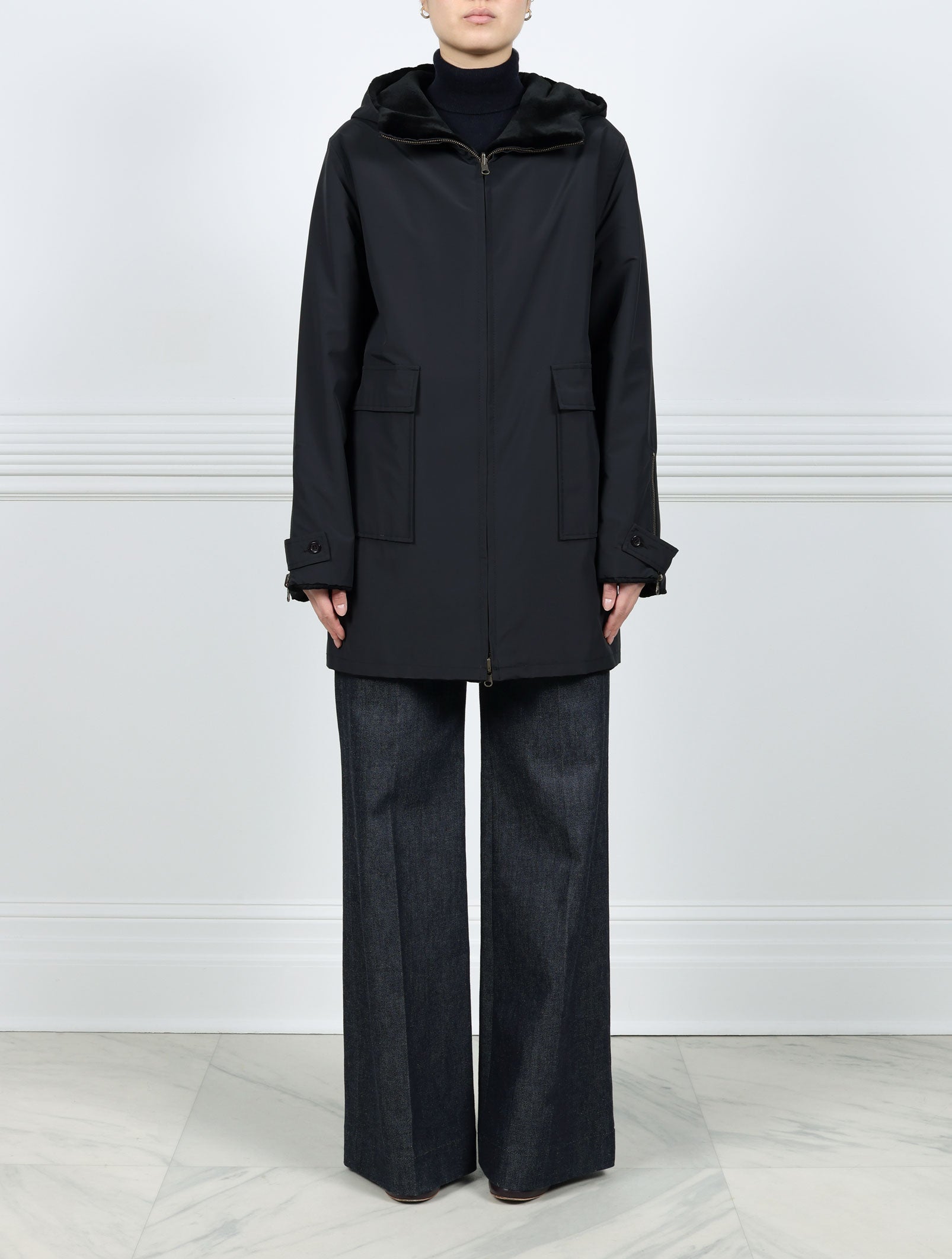 The Squal Reversible Mink Fur Coat