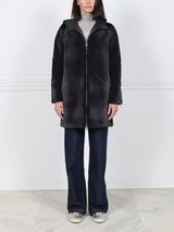 The Squal Reversible Mink Fur Coat