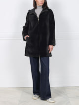 The Squal Reversible Mink Fur Coat