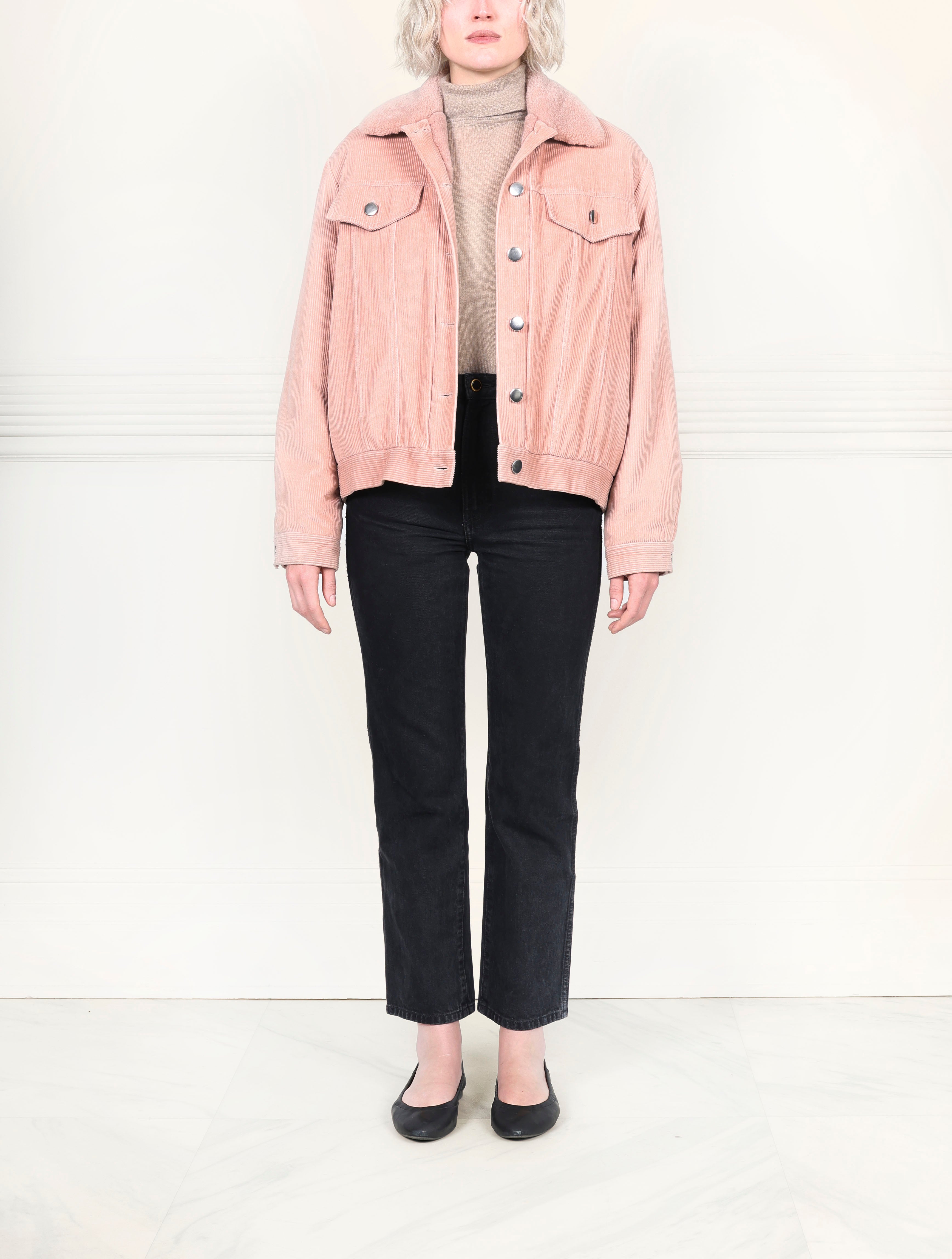 The Jennifer Shearling Lined Corduroy Jacket
