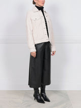 The Jennifer Shearling Denim Jacket