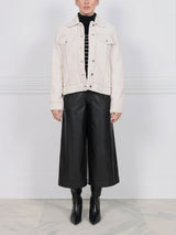 The Jennifer Shearling Denim Jacket