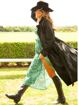 The Midnight Rider Hair Calf Coat