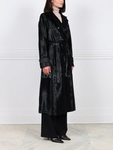 The Midnight Rider Hair Calf Coat