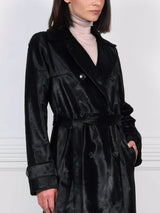 The Midnight Rider Hair Calf Coat