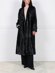 The Midnight Rider Hair Calf Coat