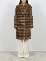 The Aurora Sable Fur Coat