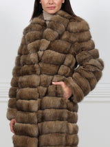 The Aurora Sable Fur Coat