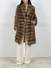 The Aurora Sable Fur Coat