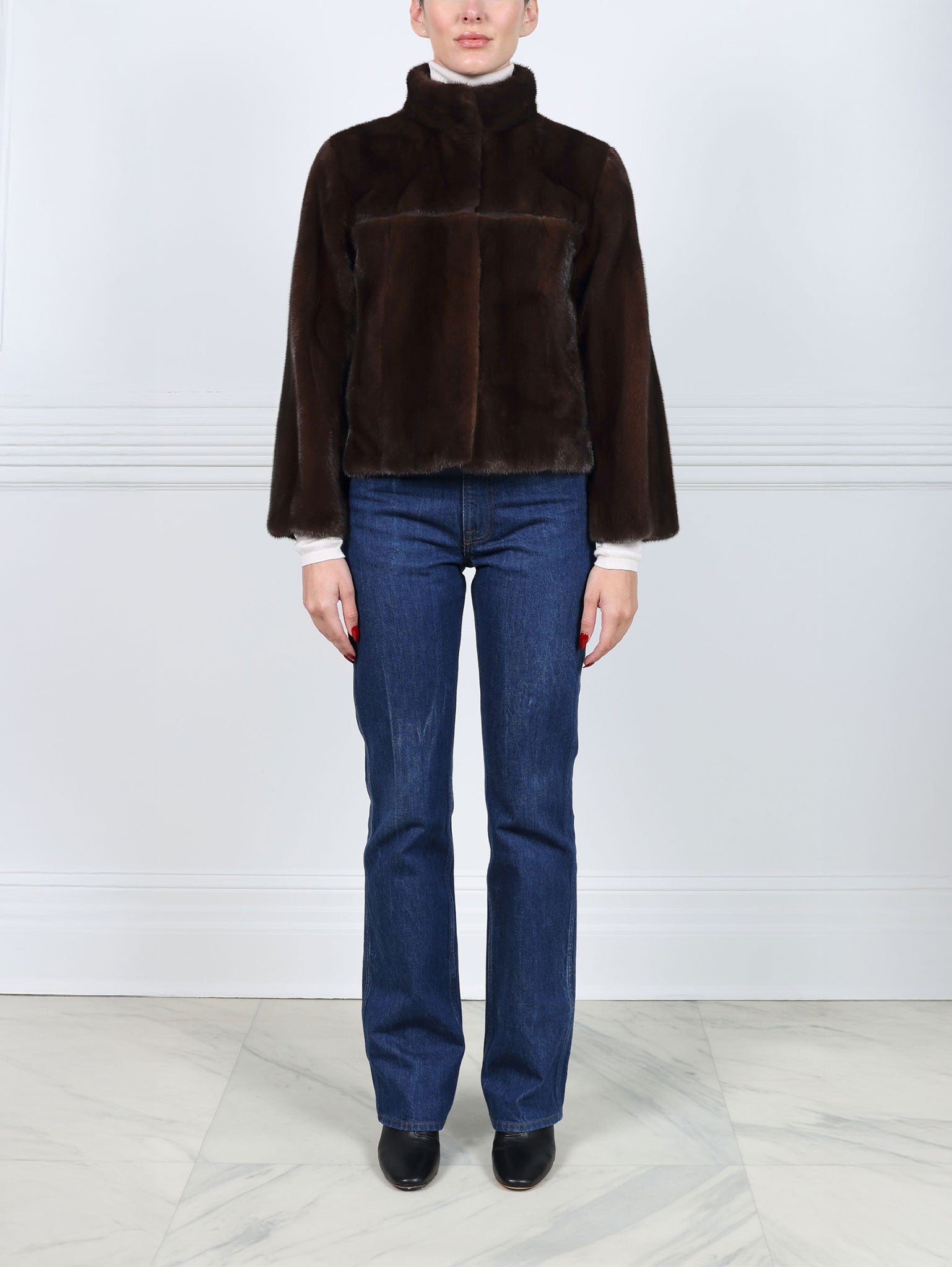 The Sawyer Mink Fur Jacket
