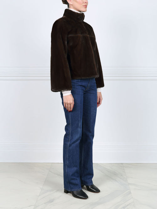 The Sawyer Mink Fur Jacket