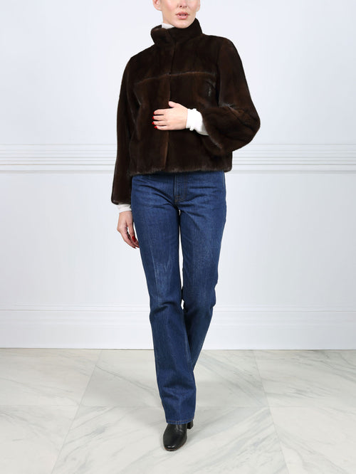 The Sawyer Mink Fur Jacket