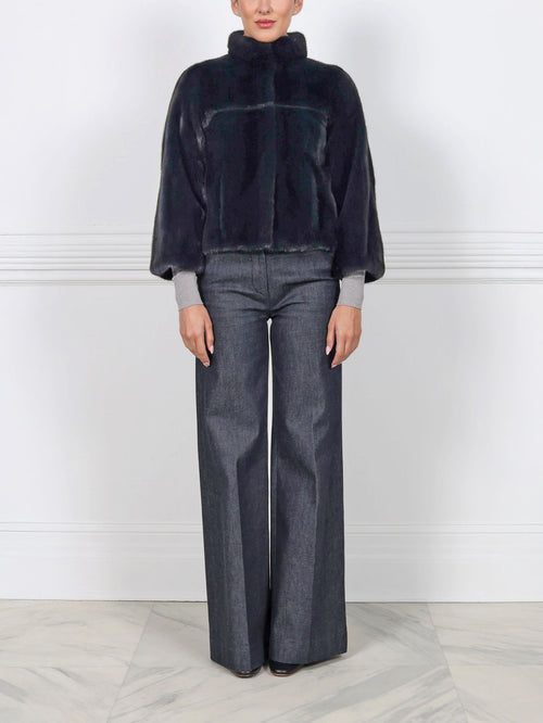 The Sawyer Mink Fur Jacket