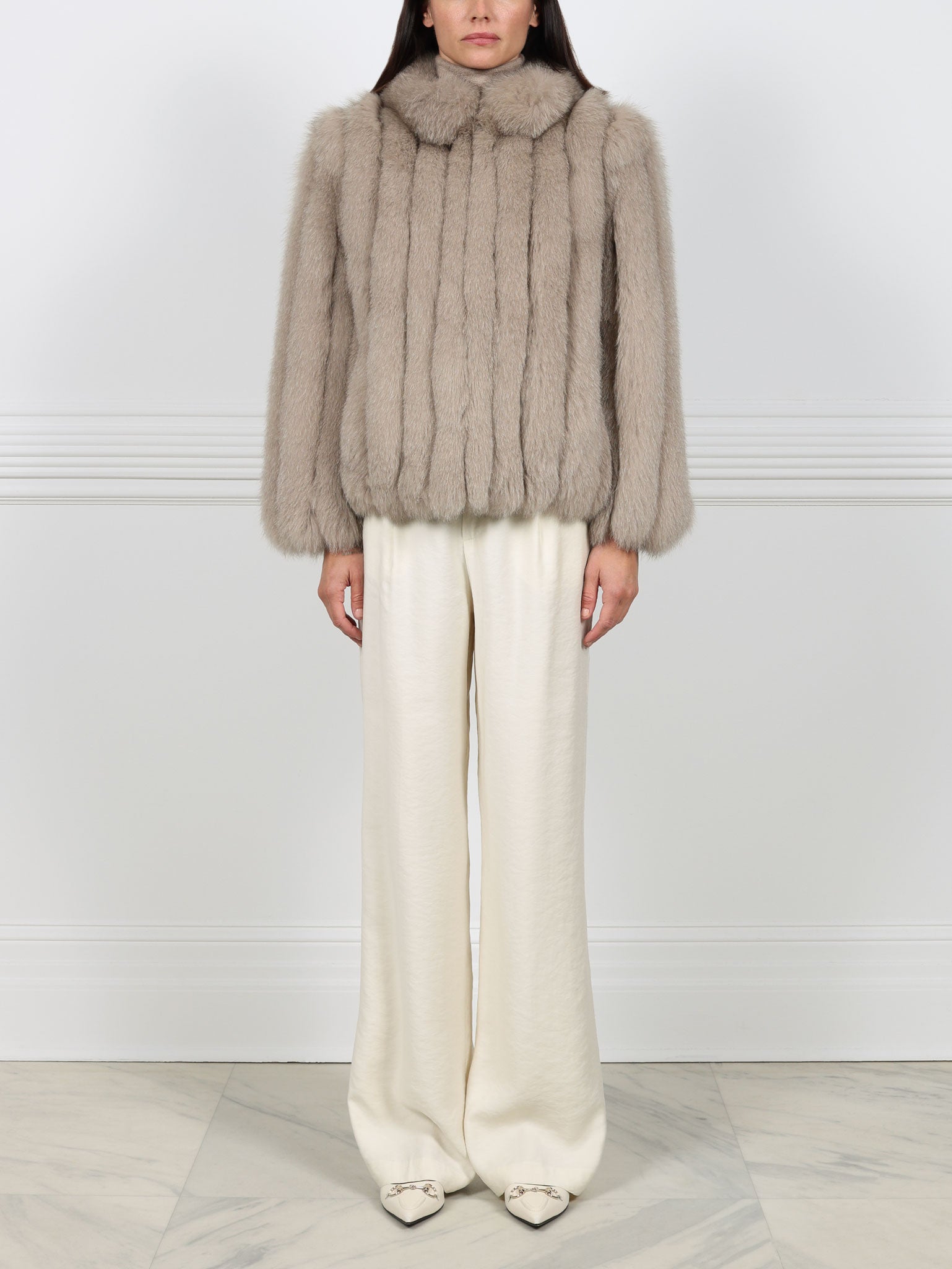 The Sawyer Fox Fur Jacket