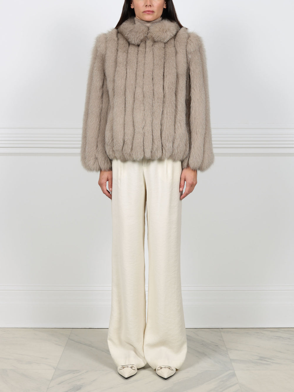 The Sawyer Fox Fur Jacket