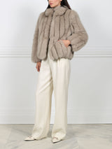 The Sawyer Fox Fur Jacket