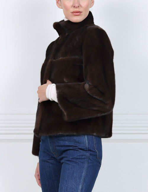 The Sawyer Mink Fur Jacket